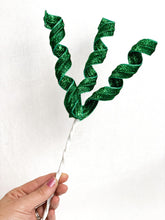 Load image into Gallery viewer, 16” Sparkly Emerald Green Picks - A Bauble Affair
