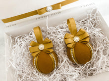 Load image into Gallery viewer, Mustard Baubles - Set Of 2 - A Bauble Affair
