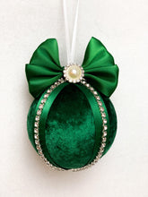 Load image into Gallery viewer, Emerald Green Baubles - Set Of 4 - A Bauble Affair
