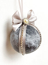 Load image into Gallery viewer, Grey Baubles - Set Of 2 - A Bauble Affair
