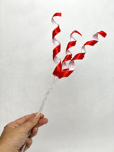 Load image into Gallery viewer, 16” Candy Cane Red &amp; White Picks - A Bauble Affair
