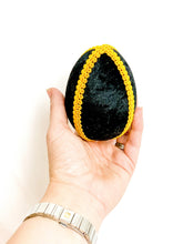 Load image into Gallery viewer, Large Easter Egg - Black - A Bauble Affair
