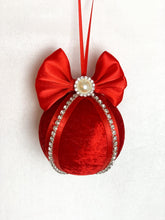 Load image into Gallery viewer, Red Baubles - Set Of 2 - A Bauble Affair
