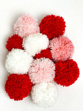 Load image into Gallery viewer, Valentines Pom-pom Garlands - A Bauble Affair
