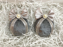 Load image into Gallery viewer, Grey Baubles - Set Of 2 - A Bauble Affair
