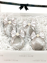 Load image into Gallery viewer, Silver Baubles - Set Of 4 - A Bauble Affair
