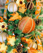 Load image into Gallery viewer, Orange Pumpkin Decoration - A Bauble Affair
