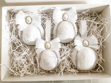 Load image into Gallery viewer, White Baubles - Set Of 4 - A Bauble Affair
