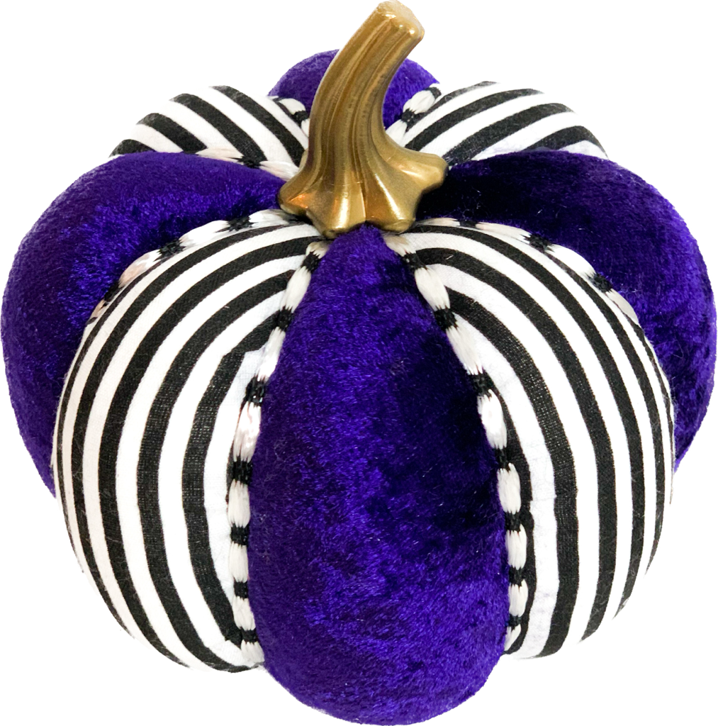 Pinstriped Purple Pumpkins - Midnight Range