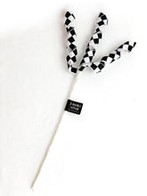 Load image into Gallery viewer, 16” Chequered Black &amp; White Picks - A Bauble Affair
