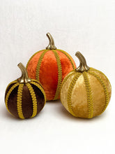 Load image into Gallery viewer, Chocolate Brown Pumpkin Decoration - A Bauble Affair
