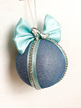 Load image into Gallery viewer, Glass Slipper Blue Baubles - A Bauble Affair
