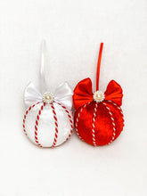 Load image into Gallery viewer, Red Candy Cane Baubles - A Bauble Affair
