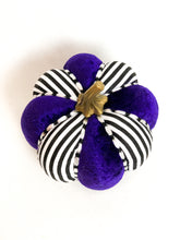 Load image into Gallery viewer, Pinstriped Purple Pumpkins - Midnight Range
