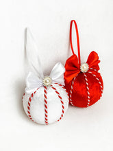 Load image into Gallery viewer, Red Candy Cane Baubles - A Bauble Affair
