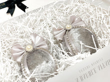 Load image into Gallery viewer, Silver Baubles - Set Of 2 - A Bauble Affair
