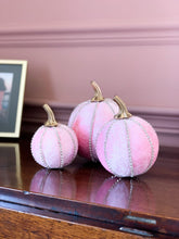 Load image into Gallery viewer, Pink Pumpkin Decoration - A Bauble Affair
