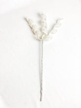 Load image into Gallery viewer, 16” Sparkly White Picks - A Bauble Affair
