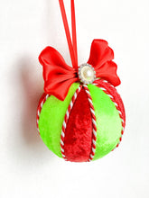 Load image into Gallery viewer, Red &amp; Green Monster Baubles - A Bauble Affair
