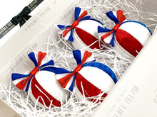 Load image into Gallery viewer, Union Jack Coronation Bauble Decorations - Set Of 4
