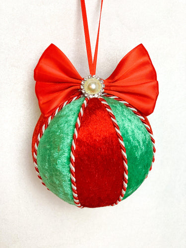 Nutcracker Green & Red Baubles - A Bauble Affair