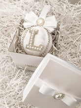 Load image into Gallery viewer, Personalised White Bauble Gift Set - A Bauble Affair
