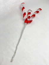 Load image into Gallery viewer, 16” Candy Cane Red &amp; White Picks - A Bauble Affair
