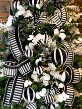 Load image into Gallery viewer, Black &amp; White Baubles - Set Of 2 - A Bauble Affair
