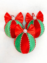 Load image into Gallery viewer, Nutcracker Green &amp; Red Baubles - A Bauble Affair
